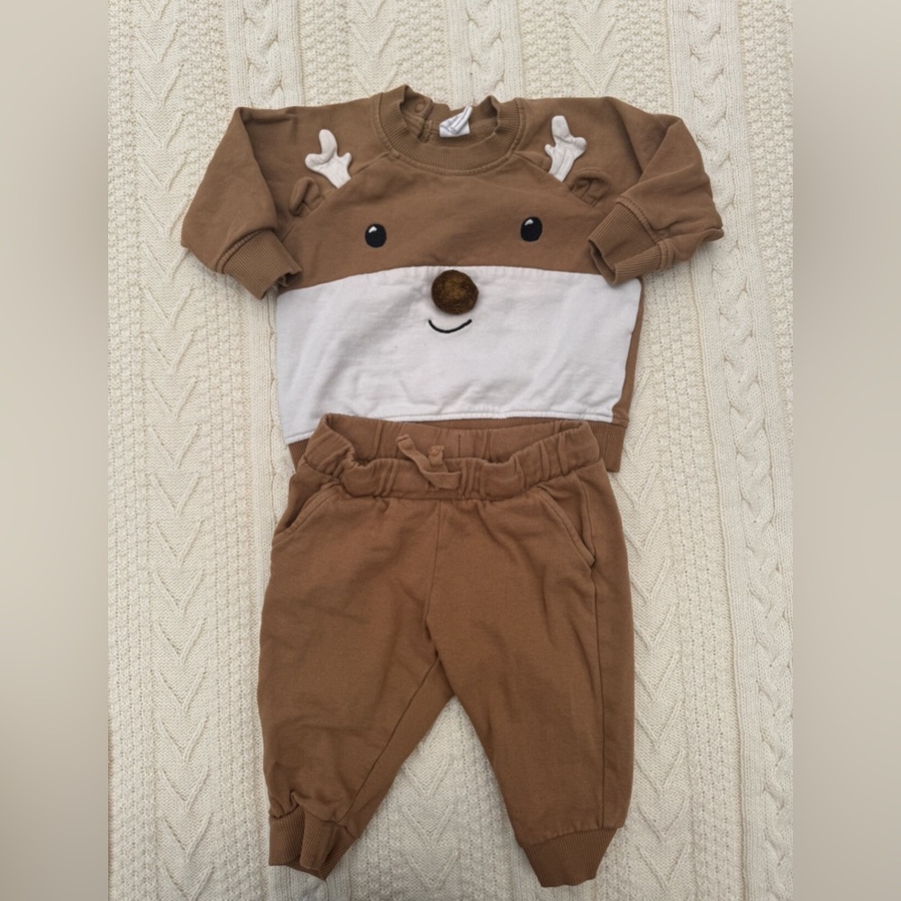 H&M Reindeer Outfit (6M)